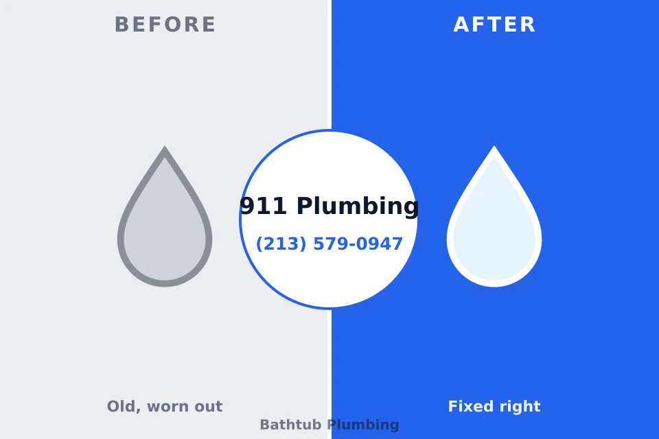 Before and after: plumbing company Beaufort, SC